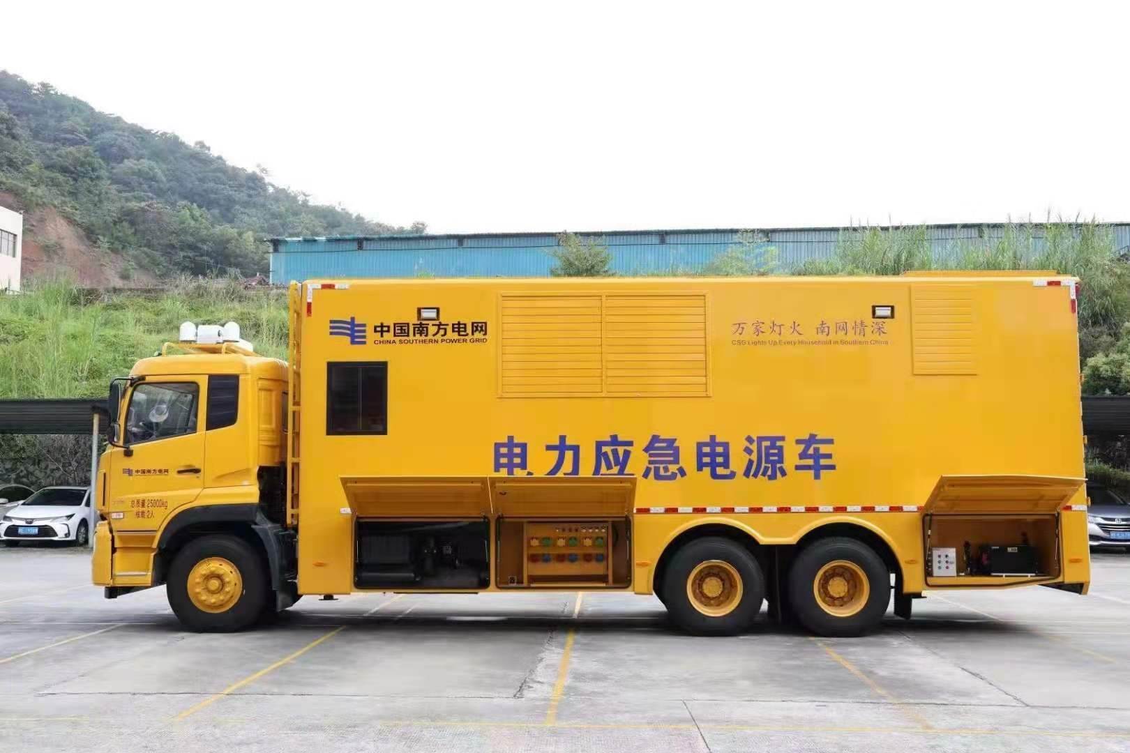 上栗安康大型柴油发电机发电车UPS电源出租租赁